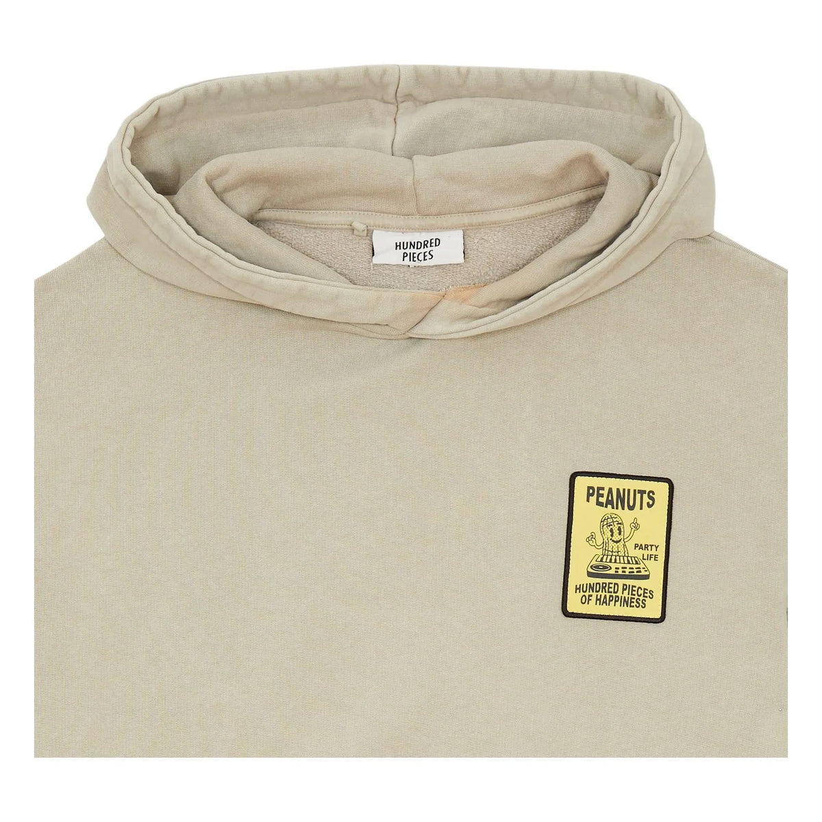 Hundred Pieces - Sudadera de algodón orgánico Pat Peanuts | Beige