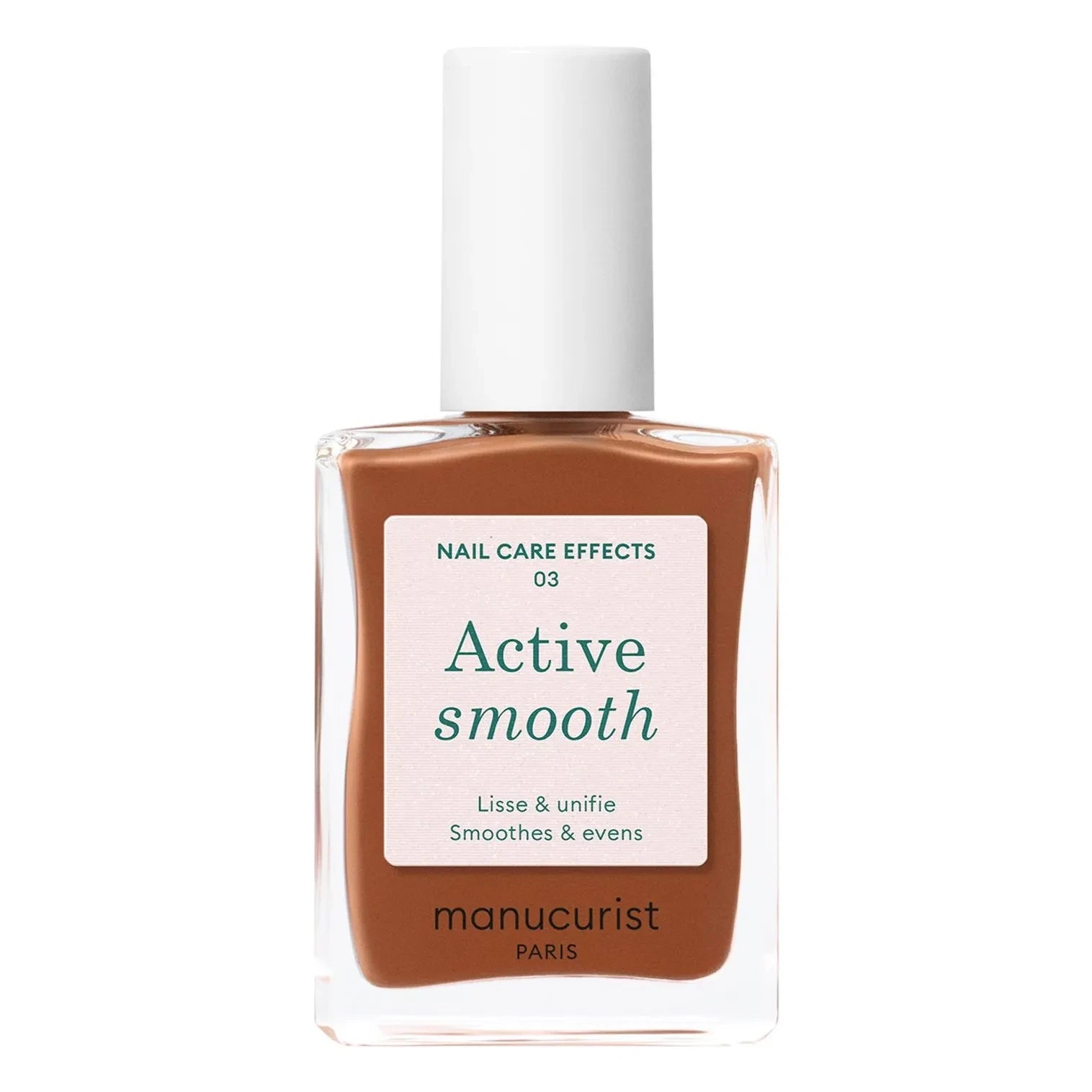 Manucurist - Esmalte de tratamiento CC Active Smooth 02 que embellece la superficie de la uña - 15 ml