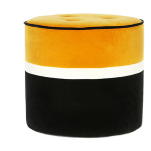 Maison Sarah Lavoine - Otomana Leo de Terciopelo | Ocre