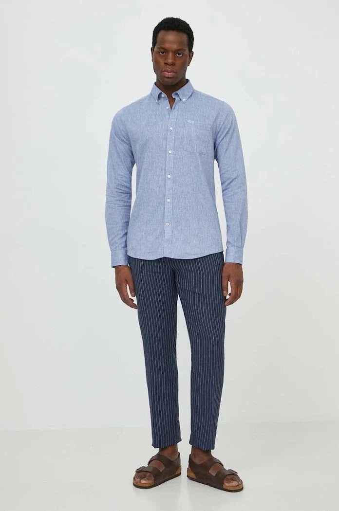 Camisa de lino Barbour