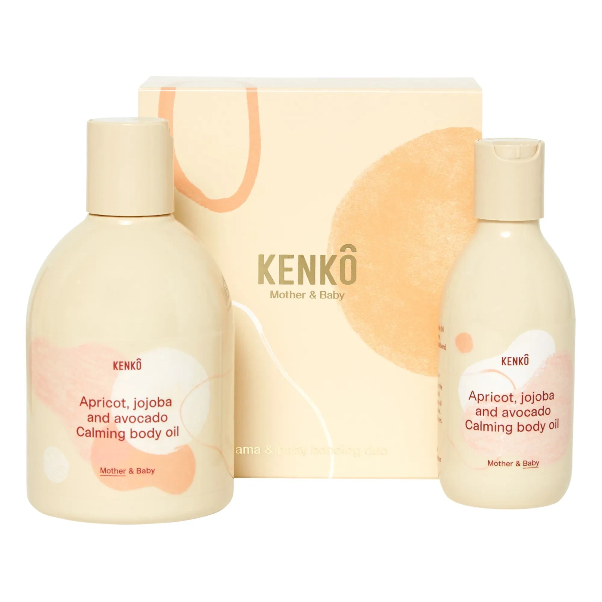 Kenkô - Set Dúo Bonding de Aceites de Cuidado para Mamá y Bebé