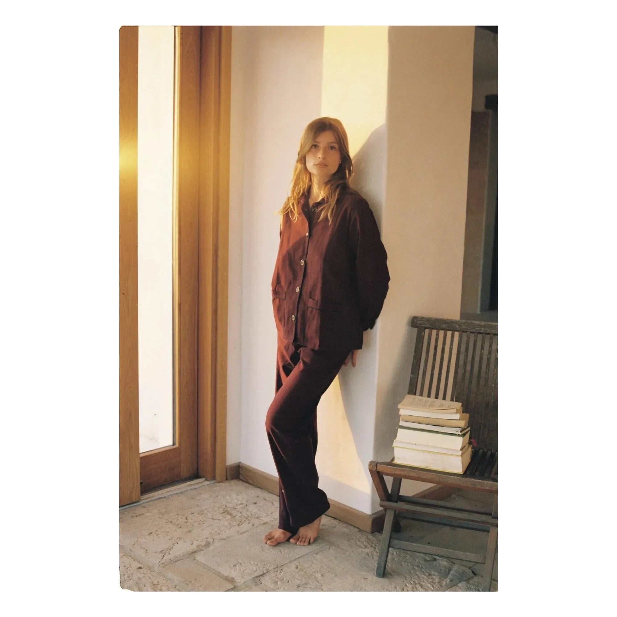 Scarlette Ateliers - Pijama Claudine Jasper | Burdeos
