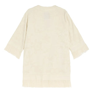 OAS - Vestido con textura Miki Fosca | Crudo