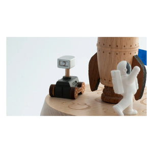 Wooderful life - Caja de Música de Madera Explorador Espacial