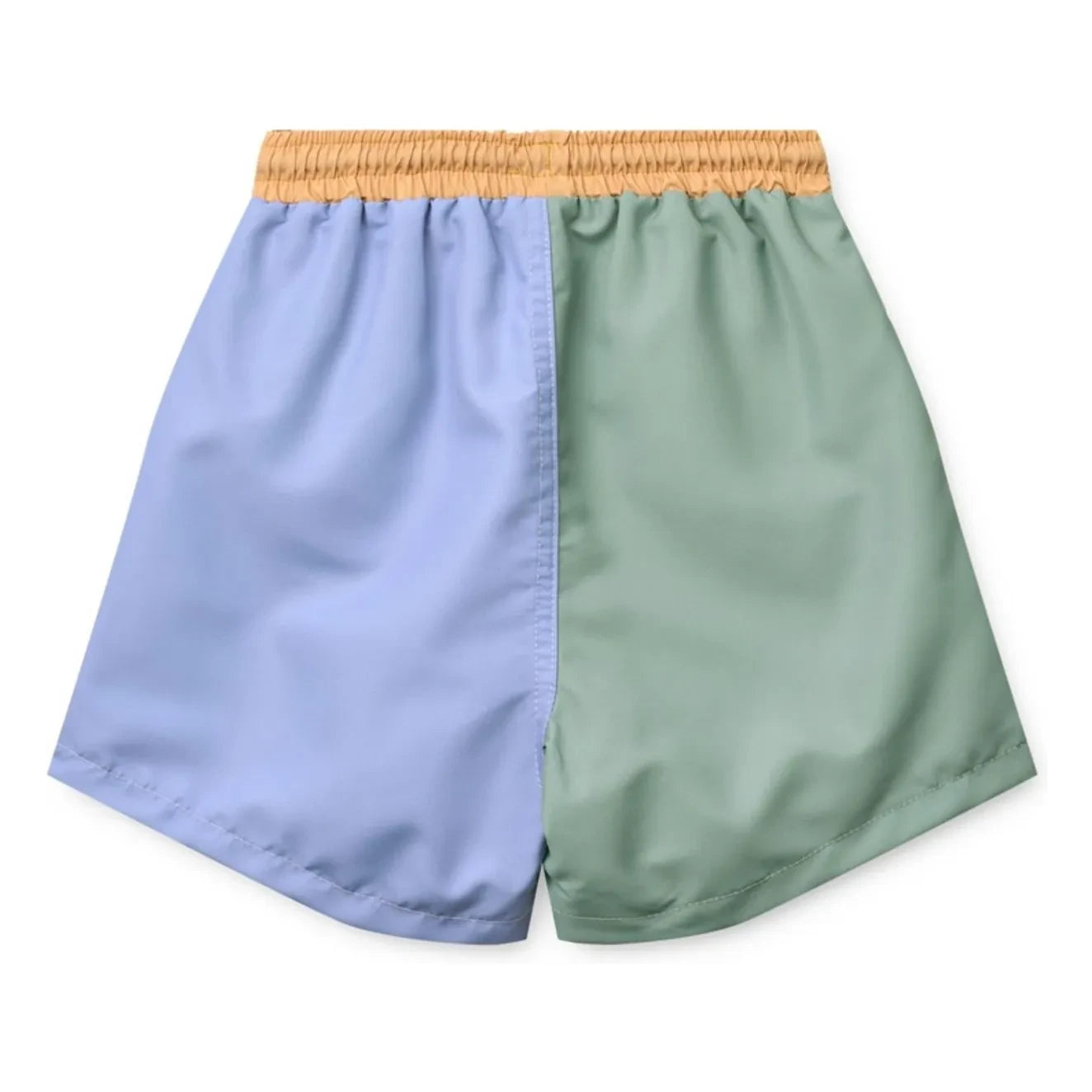 Liewood - Bañador corto de fibra reciclada Duke Colorblock | Azul