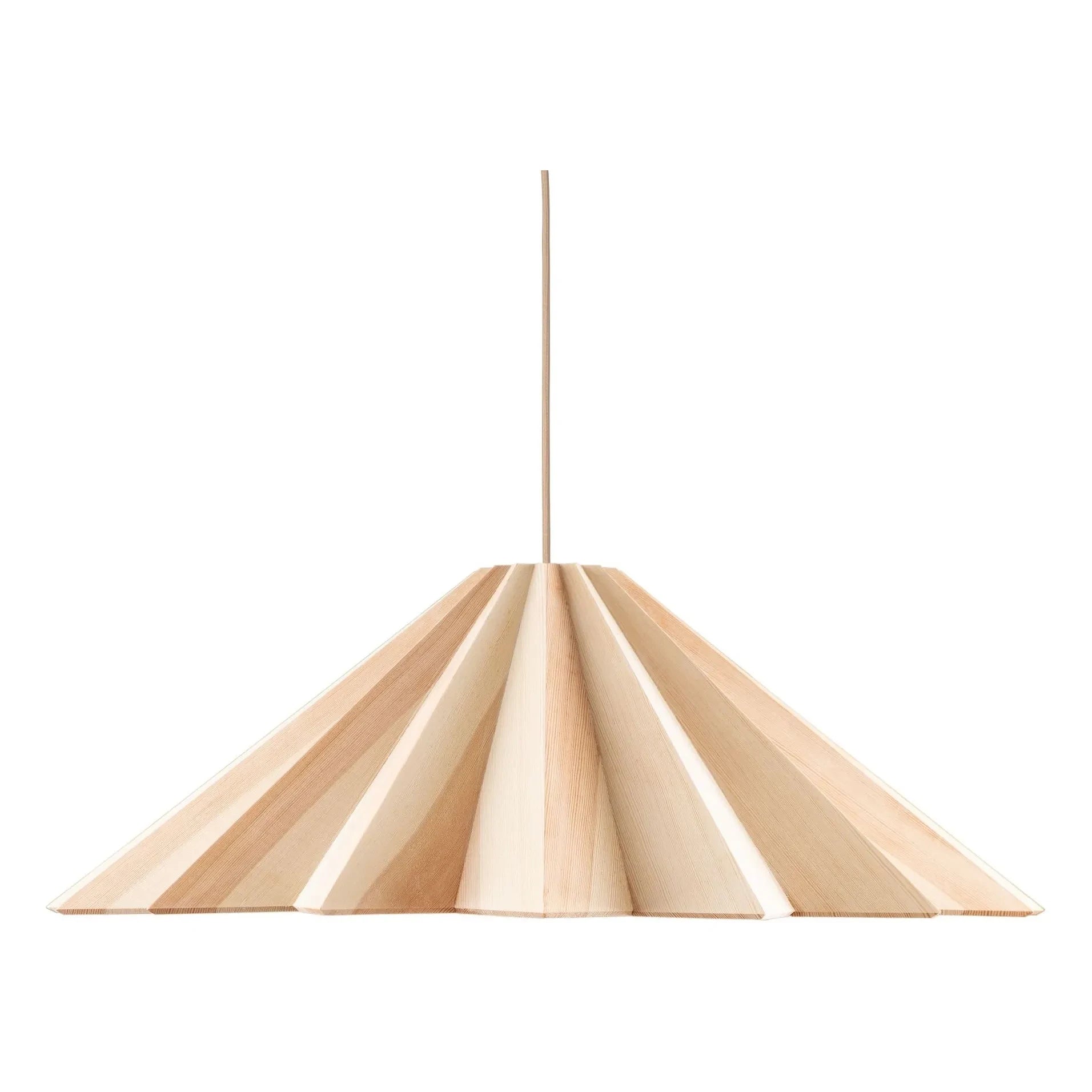 Schneid Studio - Lámpara de techo colgante Stratus de madera | Pino