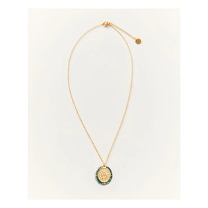 Palas - Collar brillante Santa María | Azul Verde