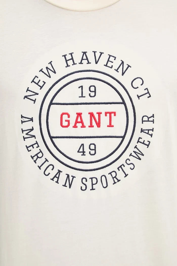 Camiseta de algodón para hombre Gant