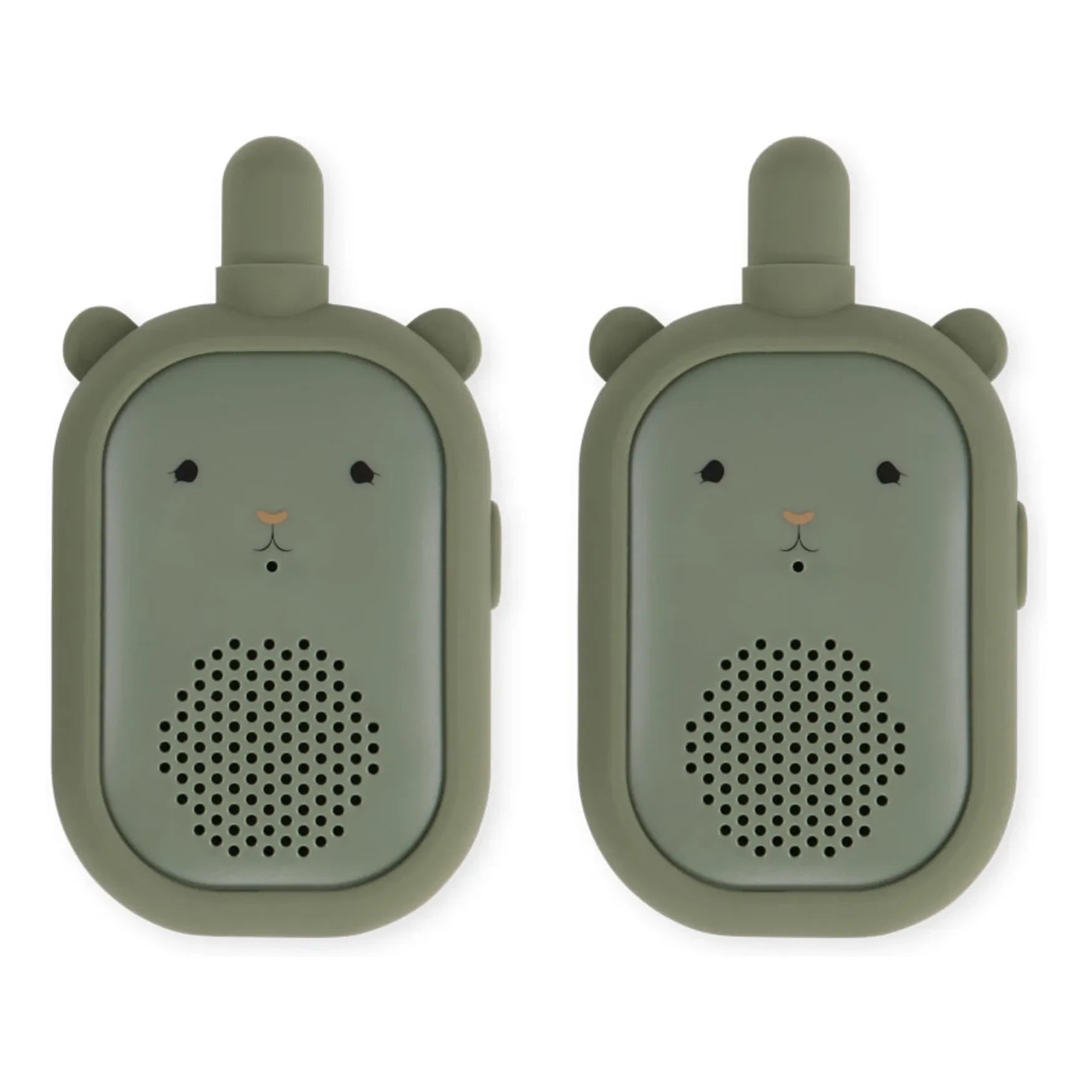 Konges Sløjd - Walkie-talkie Oso de peluche | Verde