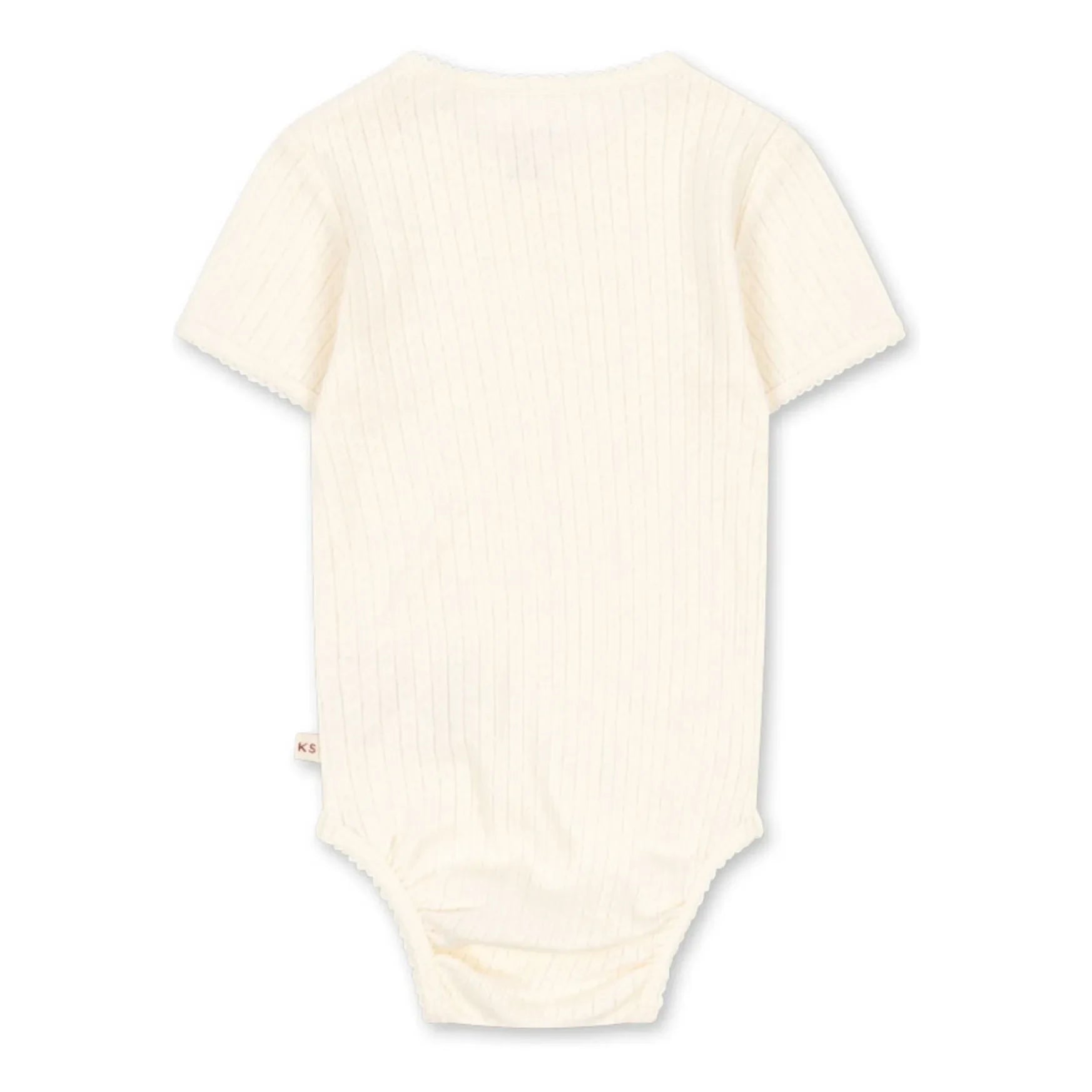 Konges Sløjd - Body Minnie Cereza Algodón Orgánico | Crudo