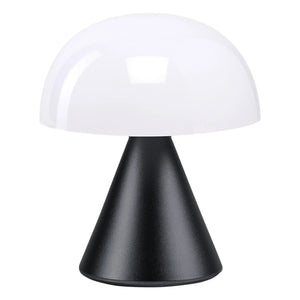 Lexon - Lámpara de mesa LED Mina Mini | Gris Acero
