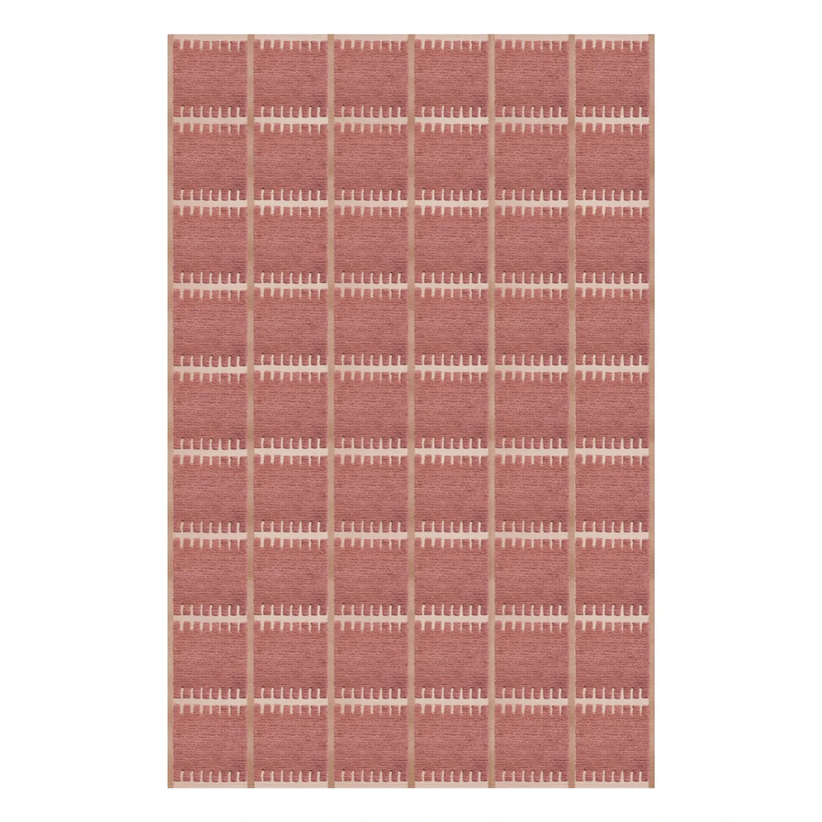 Layered - Alfombra de lana Lilly | Rosa