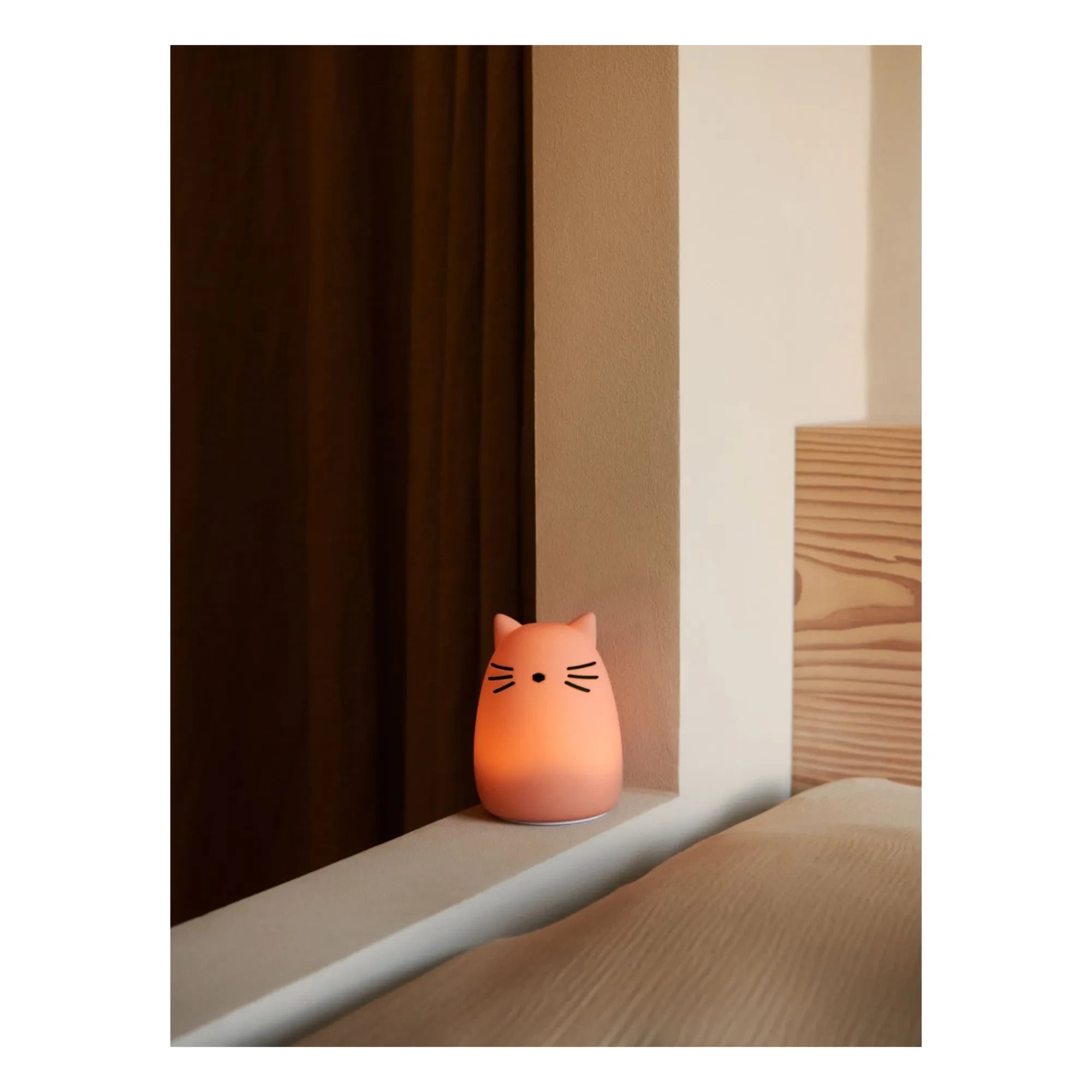 Liewood - Lámpara de noche Winston | Gato sonriente