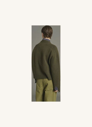 Soeur - Will Merino Yün Kazak | Marled haki