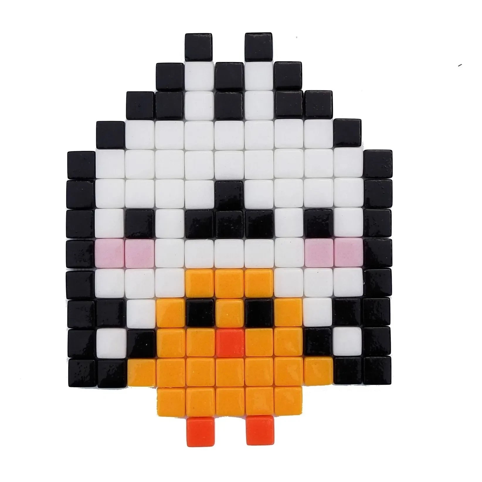Pixel Corner - Pixel Art Kiti - Molang & Friend | Beyaz