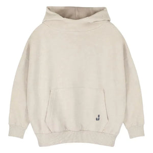 Jenest - Chris Chiné Organik Pamuklu Kapüşonlu Sweatshirt | Bej