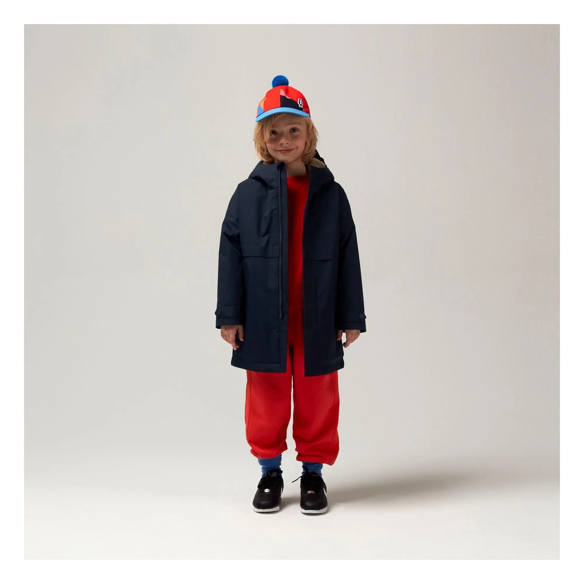 Gosoaky - Desert Fox parka impermeable | Azul marino