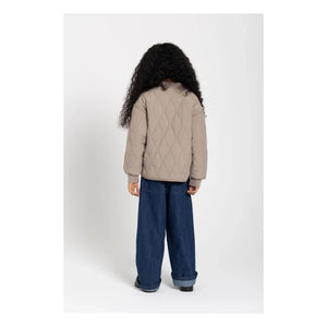 Smallable Kid - Chaqueta Bomber Acolchada Wooly | Gris topo