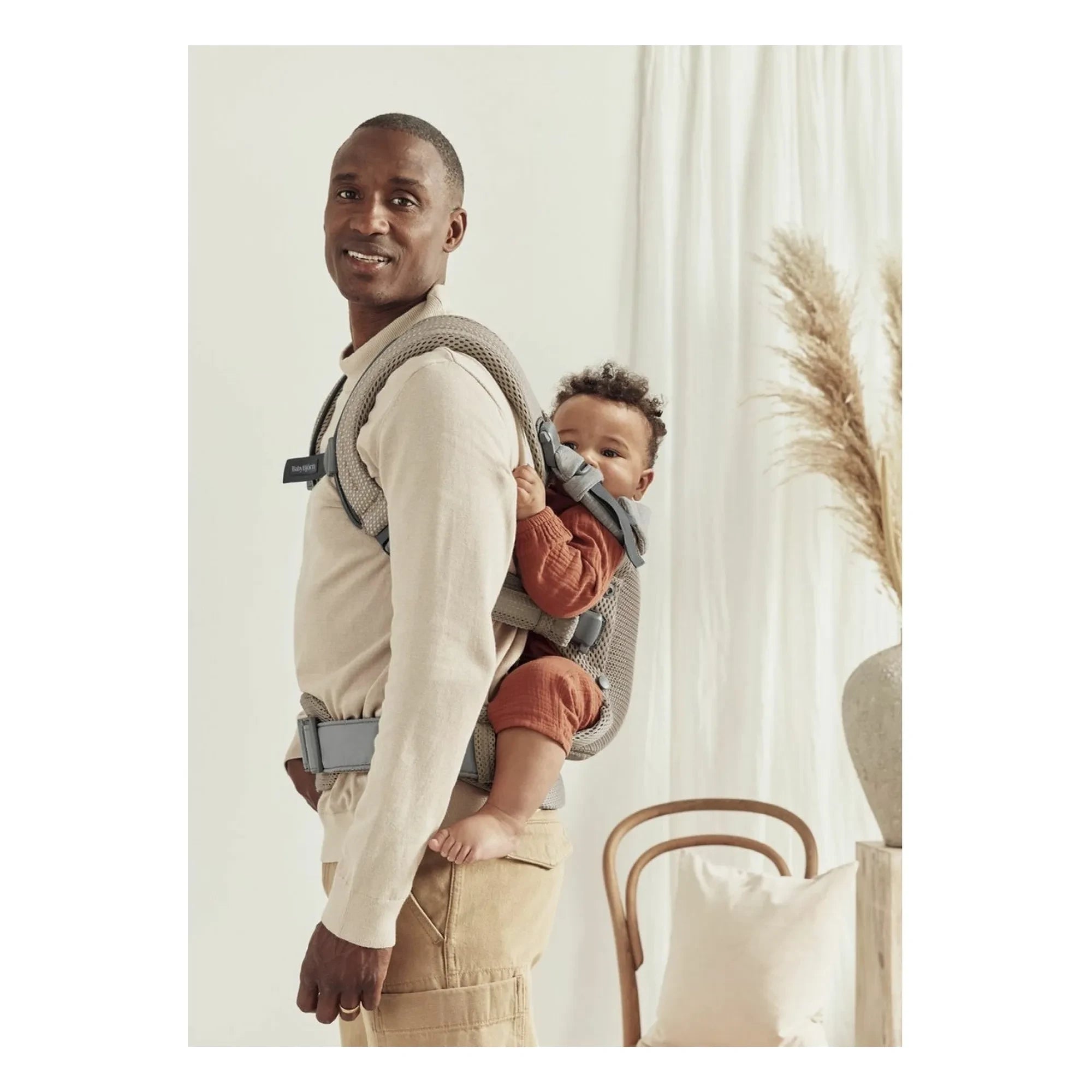 BabyBjörn - Harmony, mochila portabebés de malla 3D | Beige
