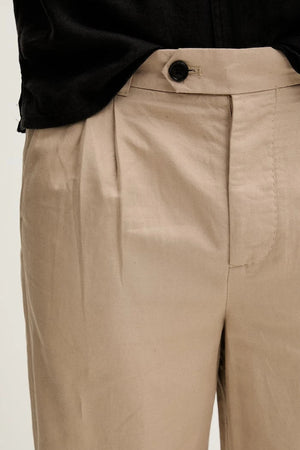 Pantalones chinos de lino para hombre AllSaints ROLAND