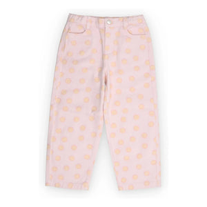 the new society - Smiley Jeans de algodón BCI | Rosa claro
