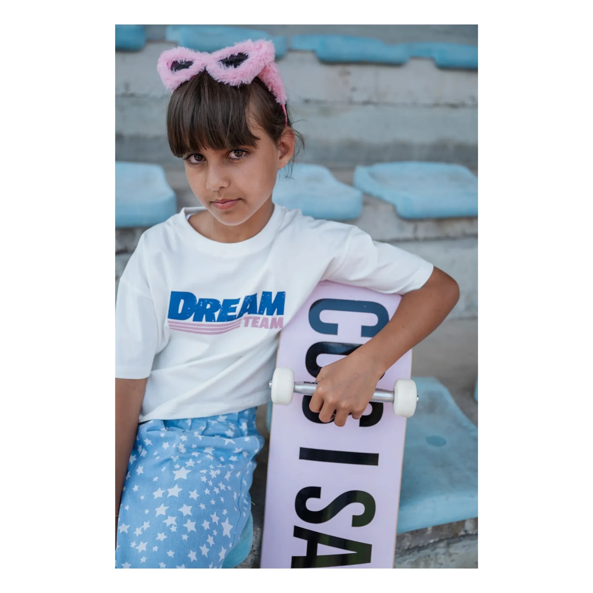Cos I Said So - Camiseta Corta de Algodón Orgánico Dream Team | Blanco