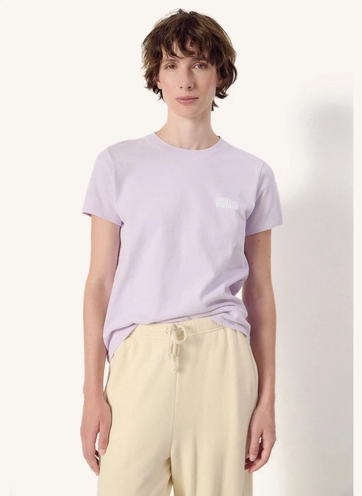 American Vintage - Ykobow Camiseta de algodón | Lila