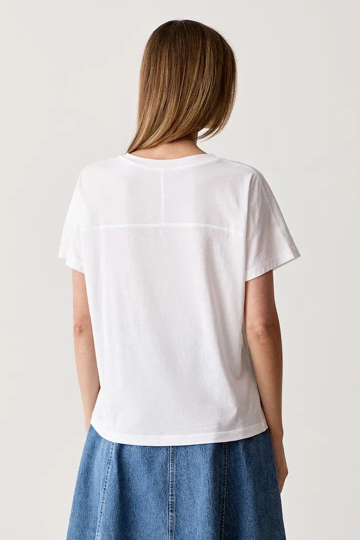 Camiseta básica de algodón Marc O'Polo para mujer