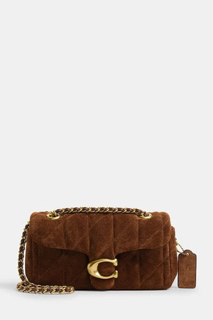 Bolso de hombro Coach Tabby 20 de terciopelo
