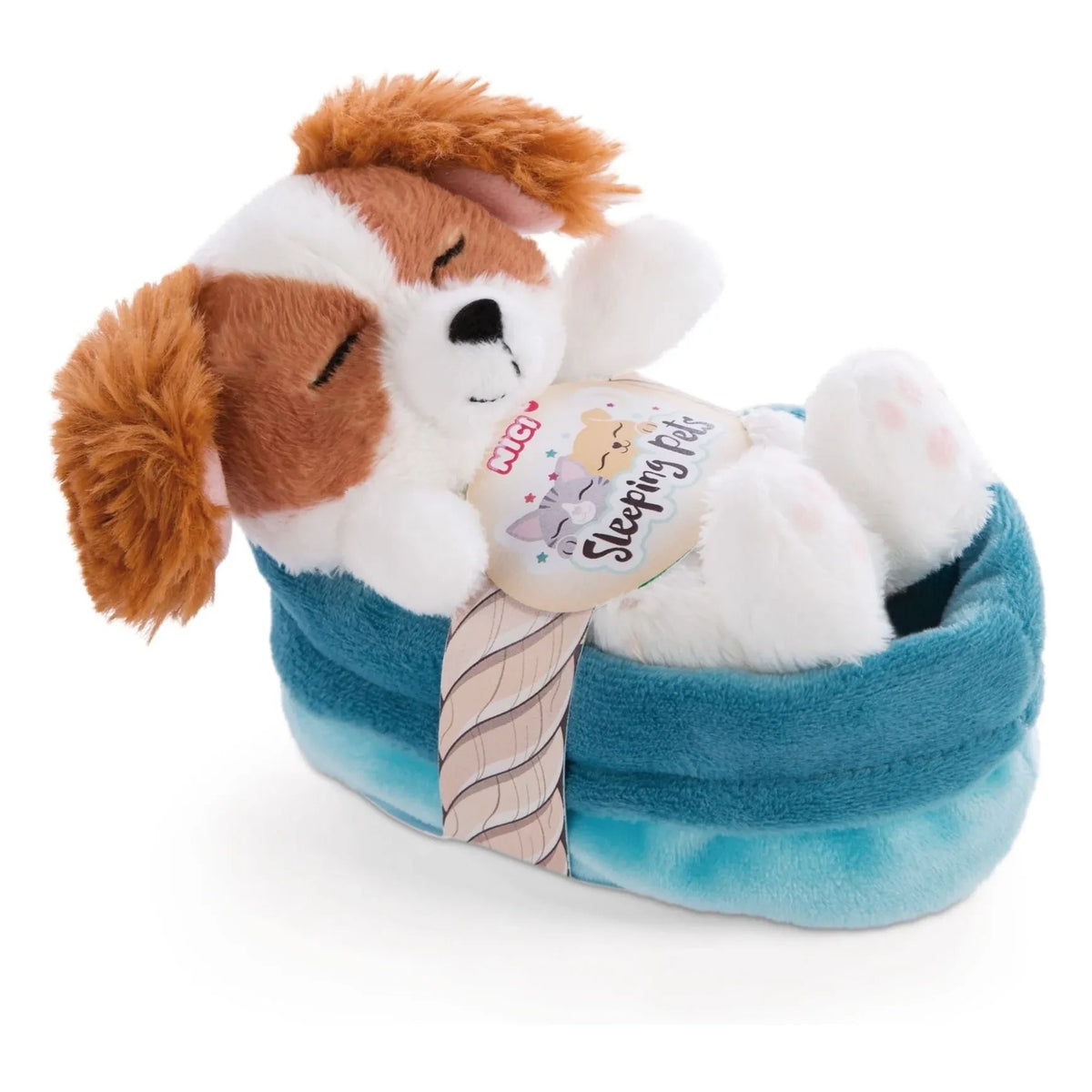 Nici - Mascotas Dormilonas | Peluche de Cocker Spaniel Blanco
