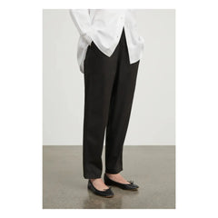 Skall Studio - Pantalones Edgar de Popelín de Algodón Orgánico | Negro