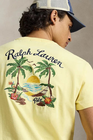 Polo Ralph Lauren camiseta de algodón para hombre