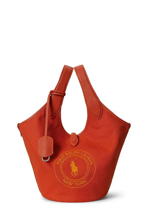 Bolso tote de algodón para mujer Polo Ralph Lauren