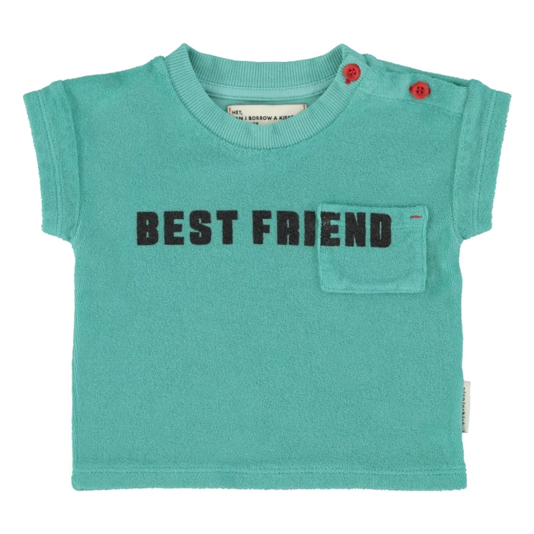 Piupiuchick - Camiseta Best Friends | Turquesa
