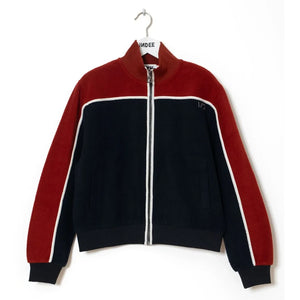 Chaqueta de gofre con cremallera Indee | Azul Marino