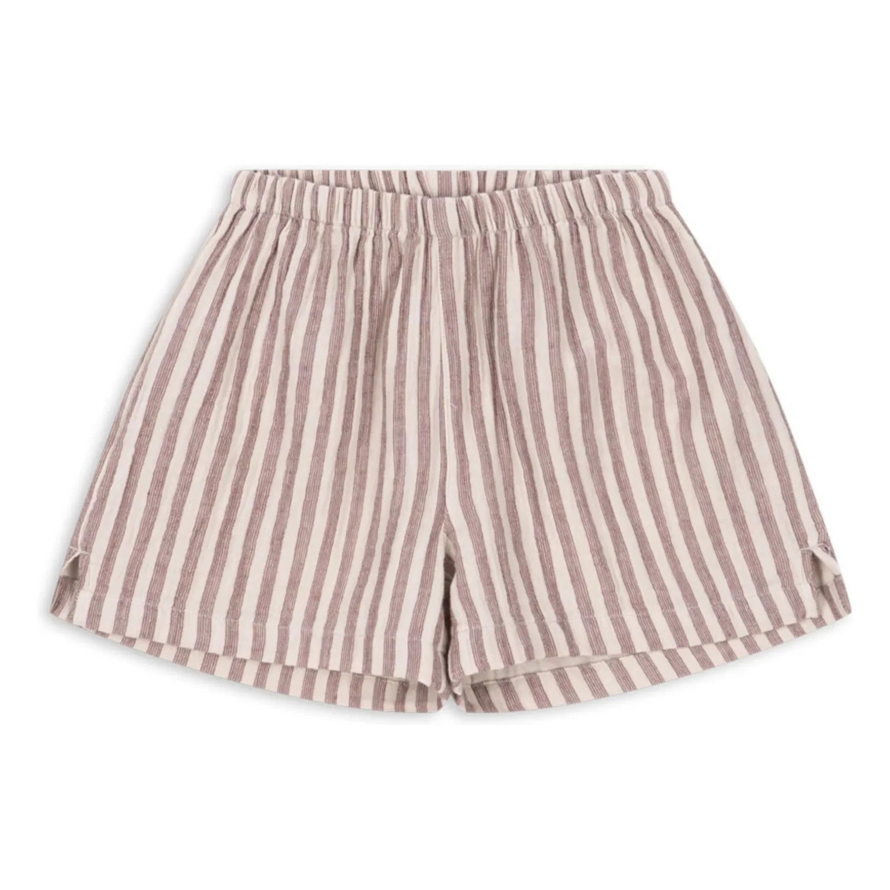 Konges Sløjd - Shorts de algodón orgánico a rayas Ely | Rojo