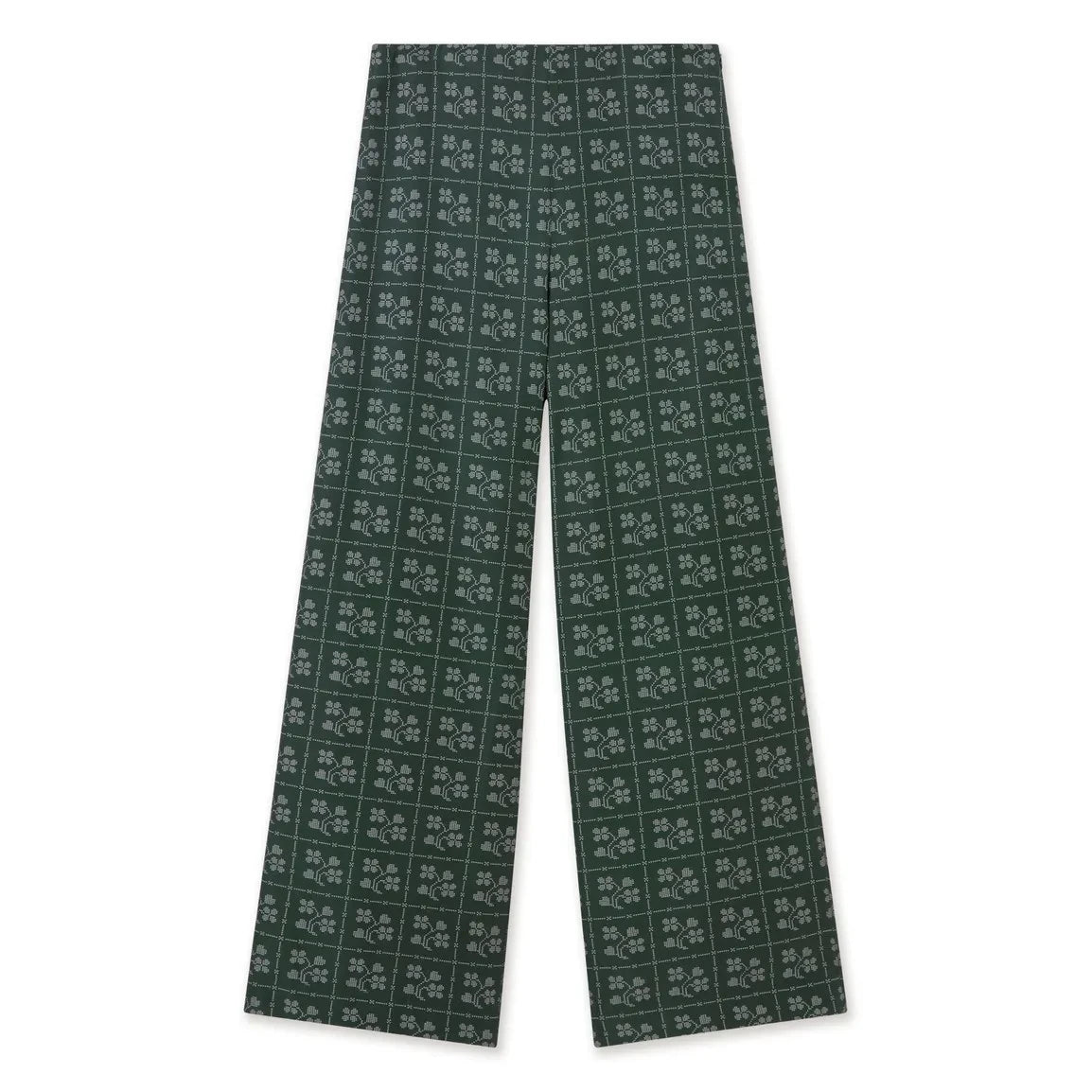 The Tiny Big Sister - Pantalones con estampado floral | Azul