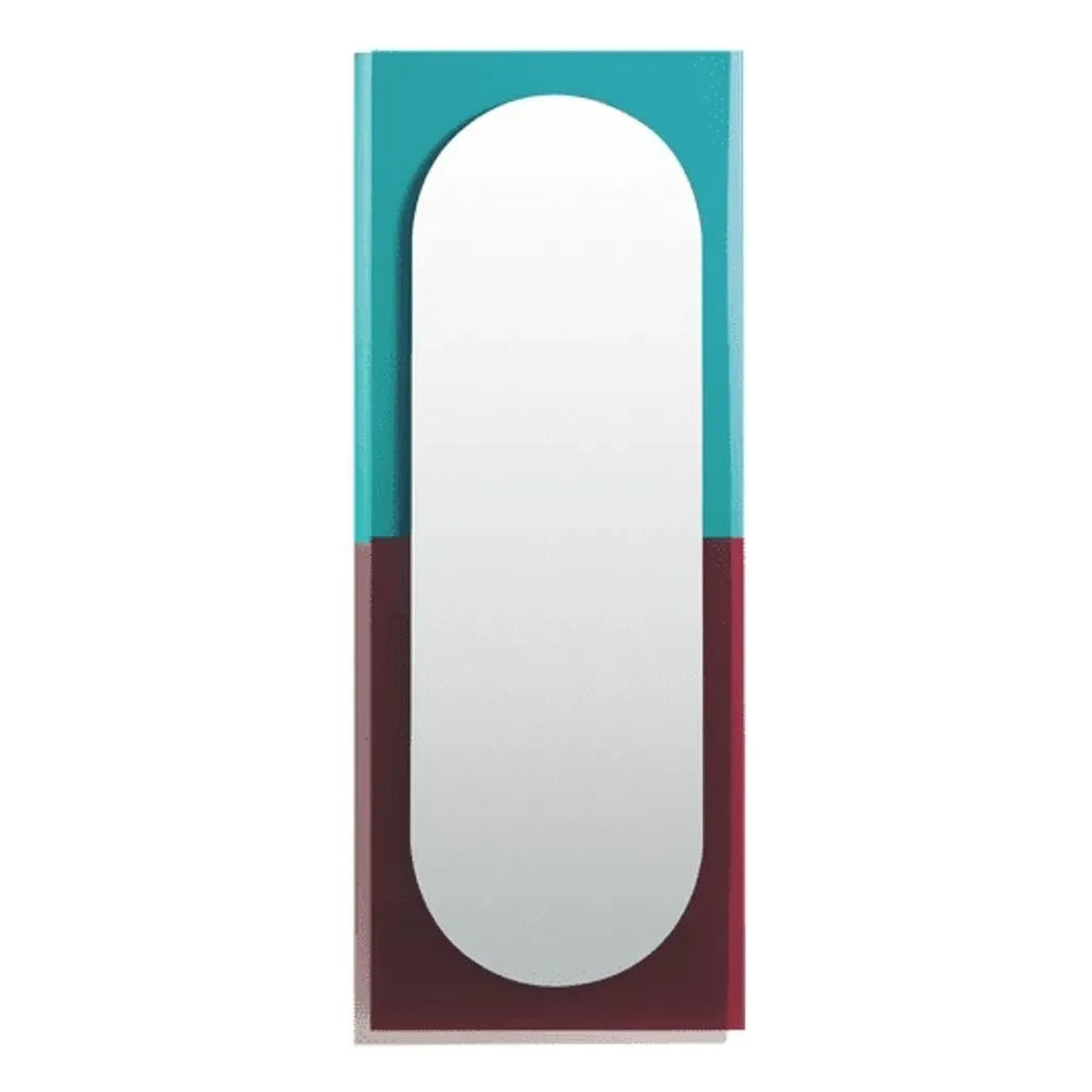 Petite friture - Wander mirror, AC/AL Studio | Rojo cereza
