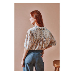 Emile et Ida - Blusa estampada | Azul