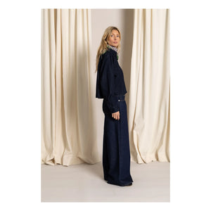 Smallable Mujer - Camisa corta Chili | Denim bruto
