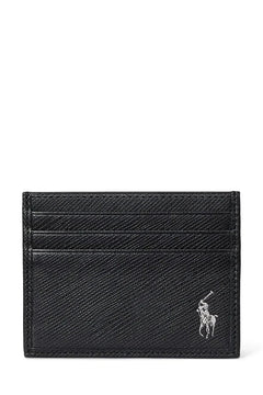 Tarjetero de cuero Polo Ralph Lauren