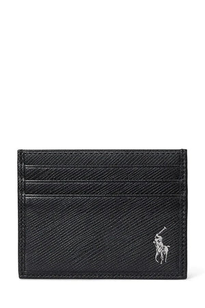Tarjetero de cuero Polo Ralph Lauren