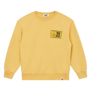 Hundred Pieces - Sudadera de algodón orgánico Ryde Wax | Mostaza