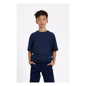 Smallable Kid - Camiseta de algodón orgánico Nils | Azul lavado