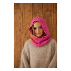 Marlot Paris - Pasamontañas Lutin de alpaca bebé | Fucsia