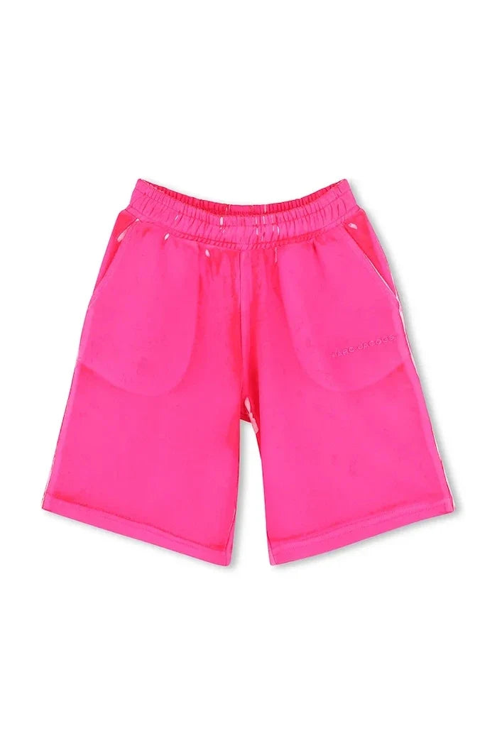 Shorts cortos de algodón para niños de Marc Jacobs