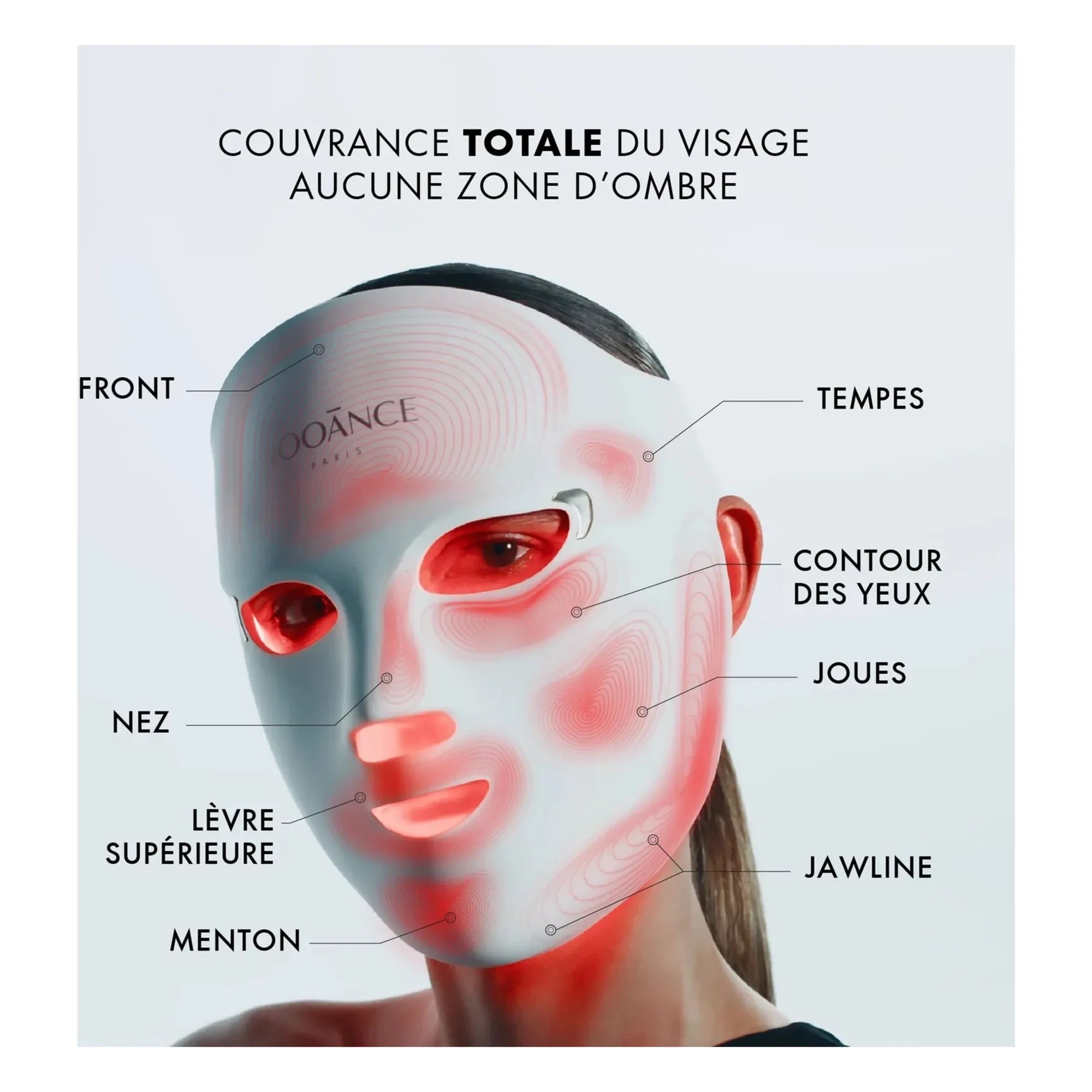 Nooance - Mascarilla facial LED Elite X600