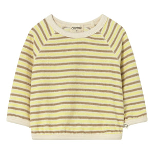 Cozmo - Camiseta Fenix Rayas con Toalla | Amarillo