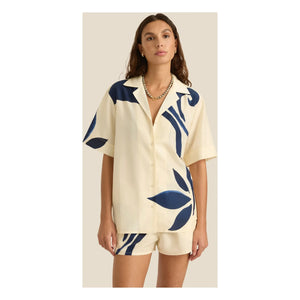 Soleil Soleil - Camisa de seda Margot | Crudo