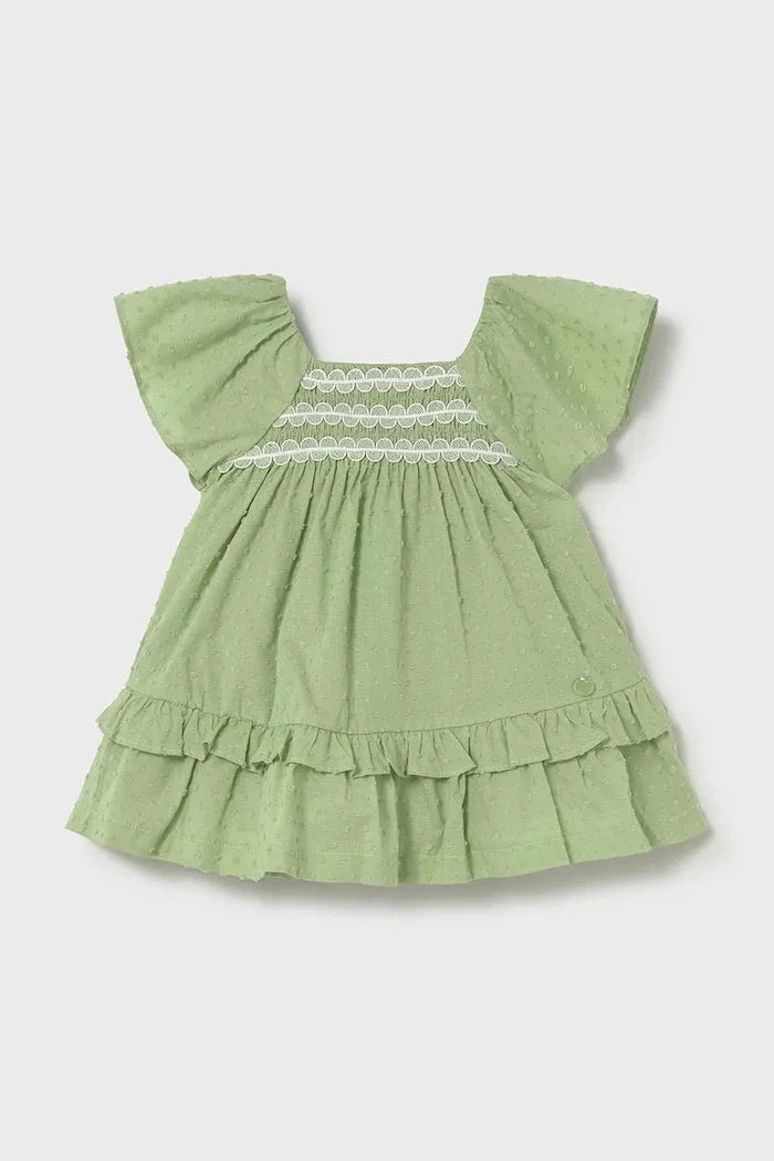 Vestido de algodón para niña Mayoral